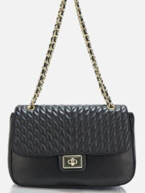 KARL LAGERFELD PARIS Agyness Large Shoulder Bag